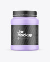 Matte Jar Mockup