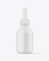 Matte Dropper Bottle Mockup