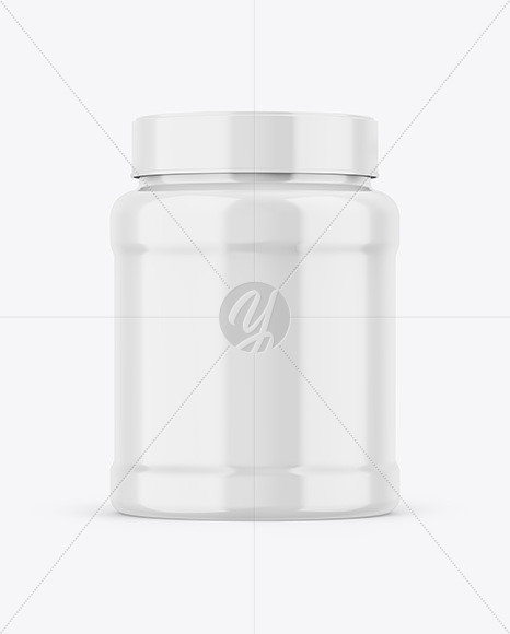 Glossy Jar Mockup