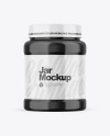 Glossy Jar Mockup Glossy Jar Mockup