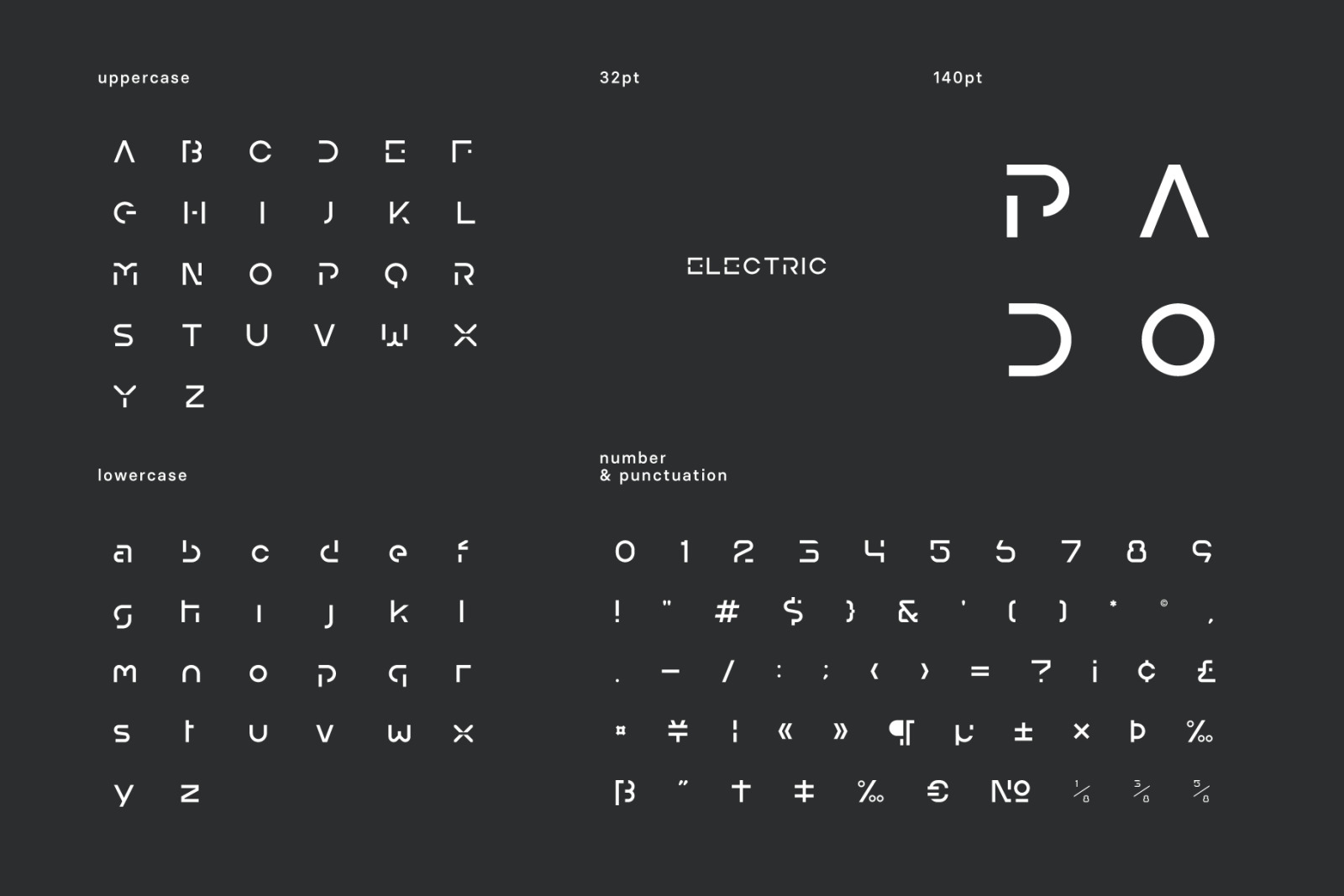 Fyeg Futuristic Tech Font