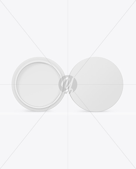 Matte Lip Balm Jar Mockup
