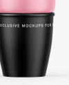 Matte Cosmetic Tube Mockup