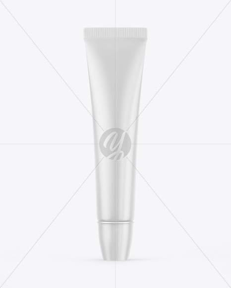 Glossy Cosmetic Tube Mockup