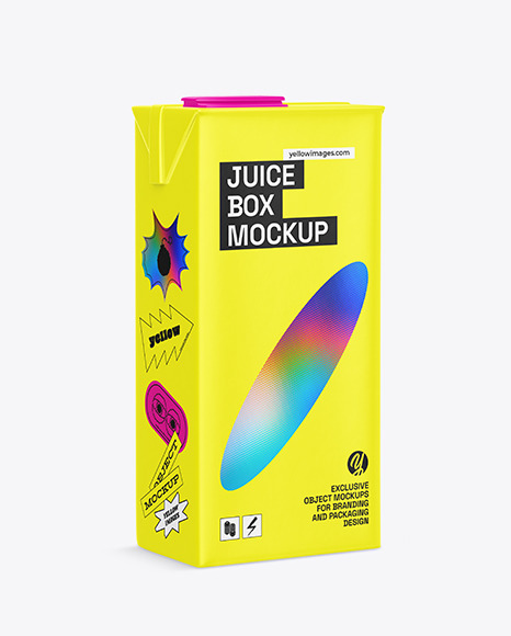 Juice Box Mockup