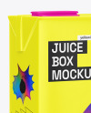 Juice Box Mockup