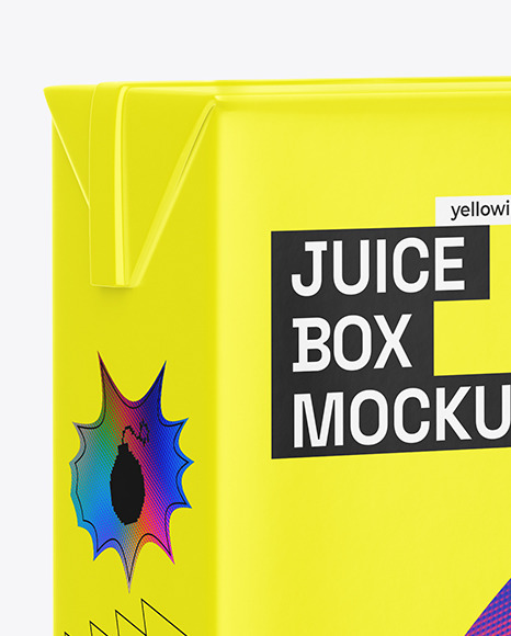 Juice Box Mockup