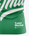 Men's Polo T-Shirt Mockup - Back View