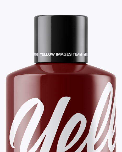 Glossy Cosmetic Bottle Mockup Glossy Cosmetic Bottle Mockup