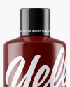 Glossy Cosmetic Bottle Mockup Glossy Cosmetic Bottle Mockup