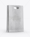 Kraft Paper Bag Mockup - Half Side View