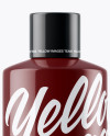 Glossy Cosmetic Bottle Mockup Glossy Cosmetic Bottle Mockup