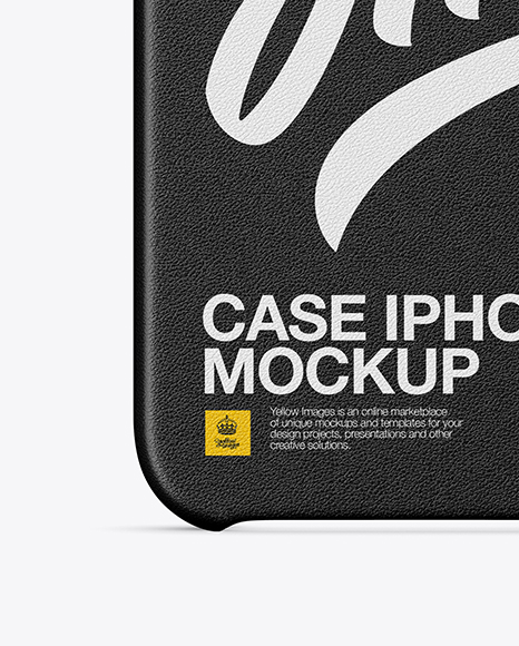 Iphone 7 Leather Case Mockup