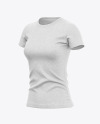 Women’s Heather T-Shirt Mockup