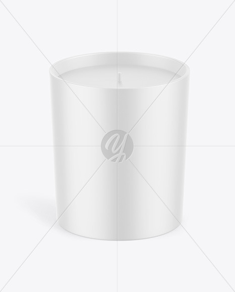 Matte Candle Mockup