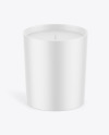 Matte Candle Mockup