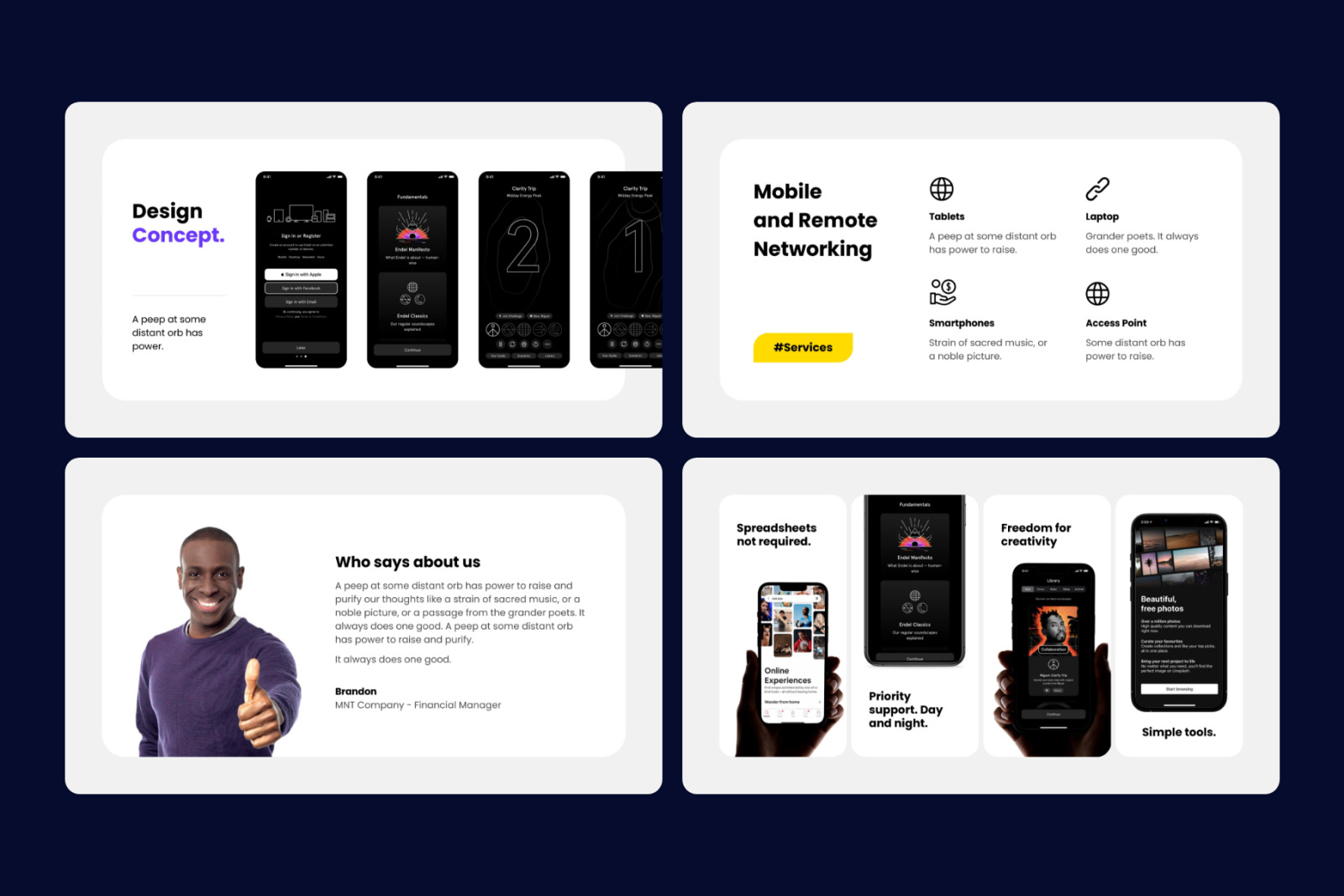 META - Creative Presentation META - Creative Presentation