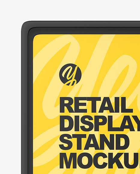 Retail Display Stand Mockup