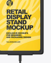 Retail Display Stand Mockup