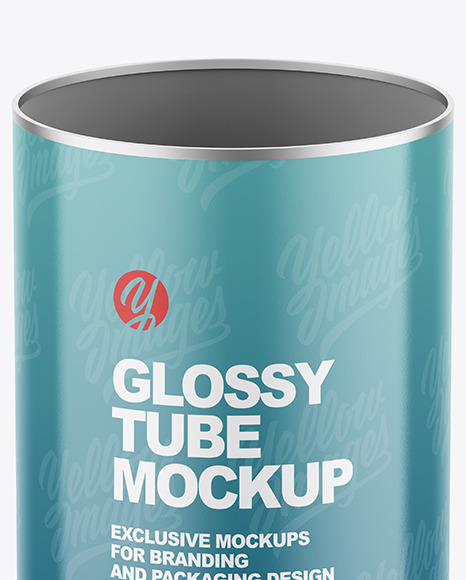 Glossy Tube Mockup