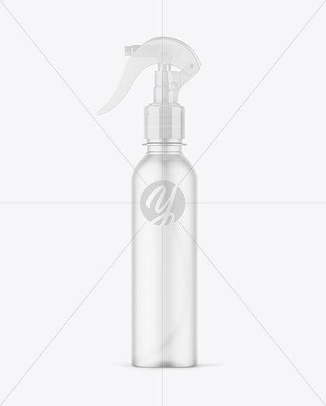 Frosted Spray Bottle Mockup