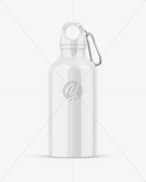 Glossy Sport Bottle Mockup