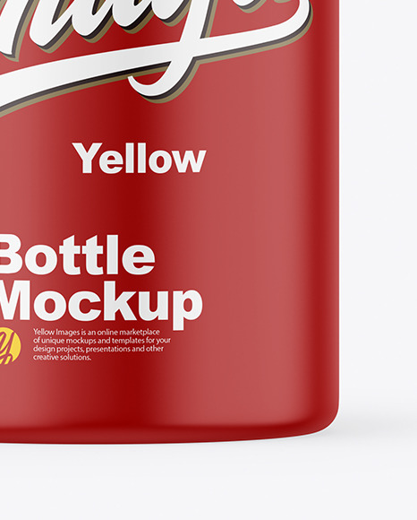 Matte Bottle Mockup