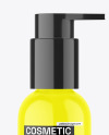 Glossy Pump Bottle Mockup