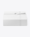 Paper Gift Box Mockup