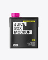 Juice Box Mockup