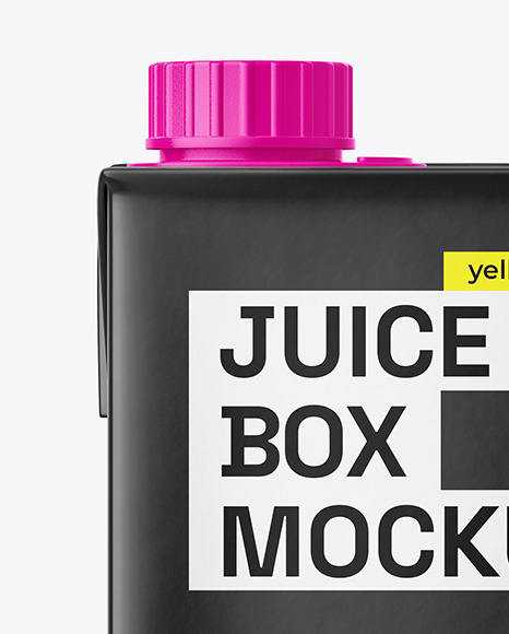 Juice Box Mockup