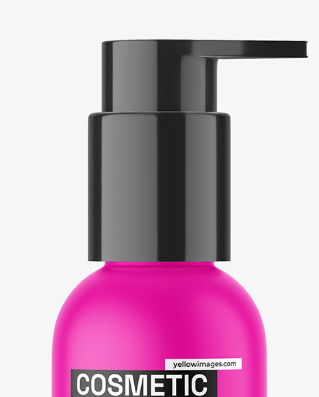 Matte Pump Bottle Mockup Matte Pump Bottle Mockup