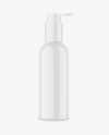 Glossy Pump Bottle Mockup