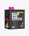 Juice Box Mockup