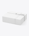 Paper Gift Box Mockup