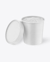 Kraft Ice Cream Cup Mockup