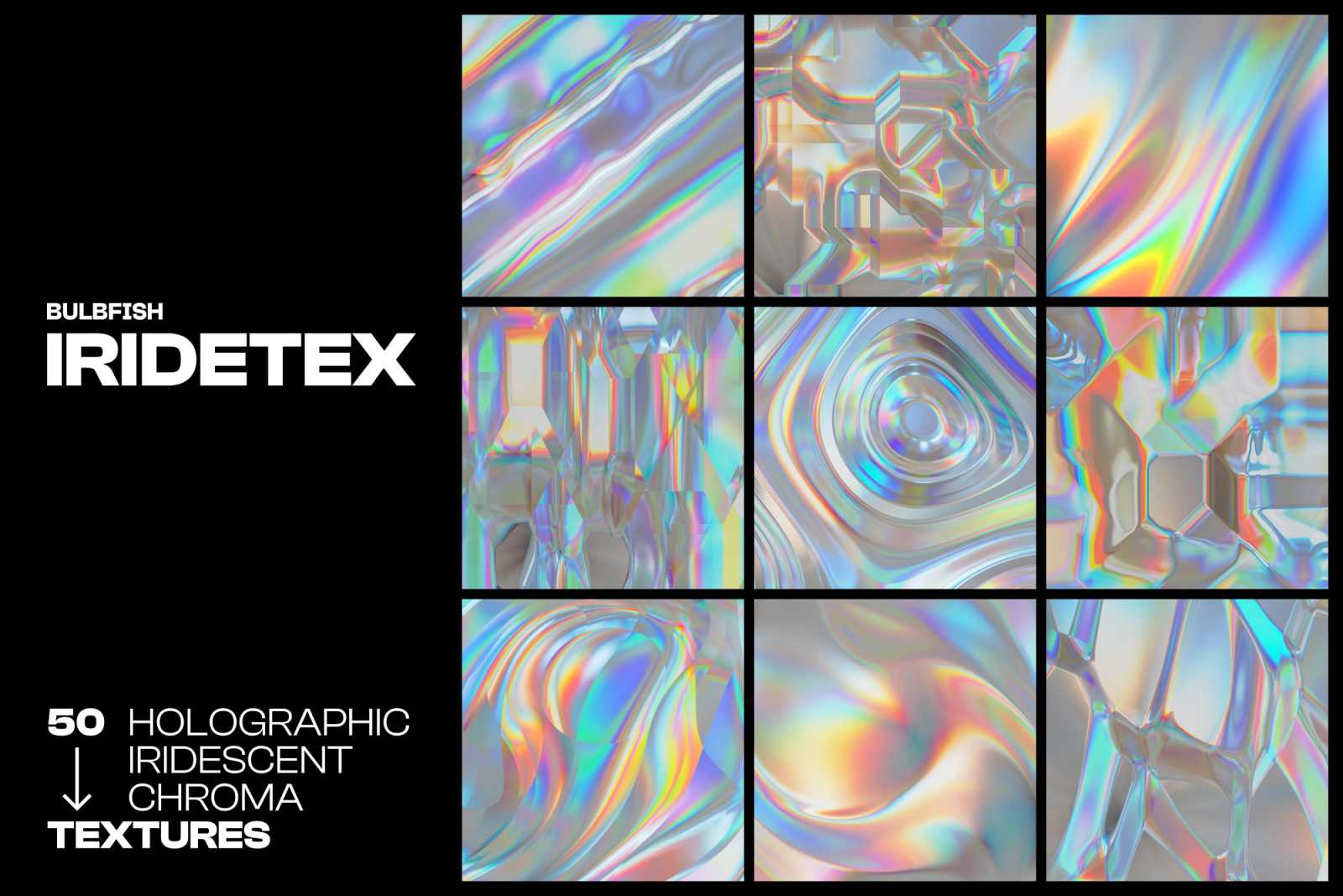 Iridetex - Holographic Textures Pack