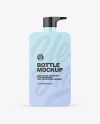 Glossy Bottle Mockup