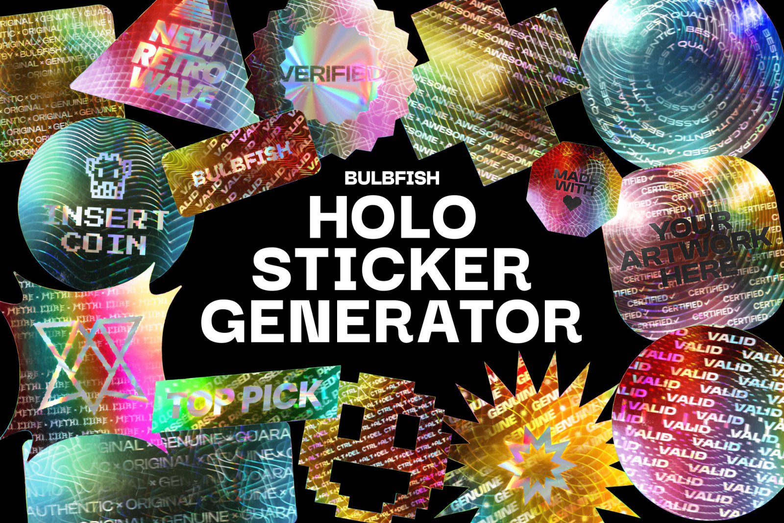 Holo Sticker Generator Holo Sticker Generator