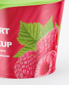 Yogurt Cup Mockup