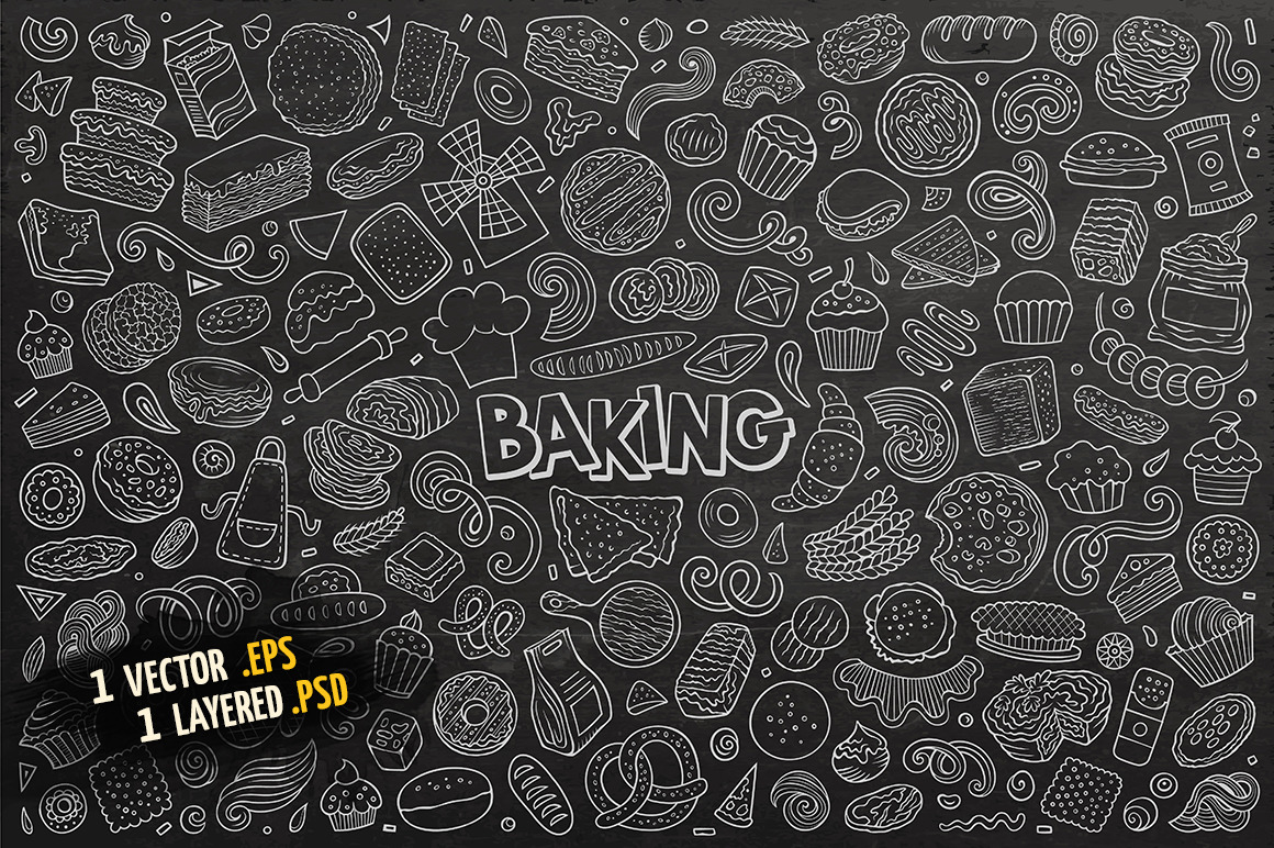 Baking Objects & Symbols Set Baking Objects & Symbols Set