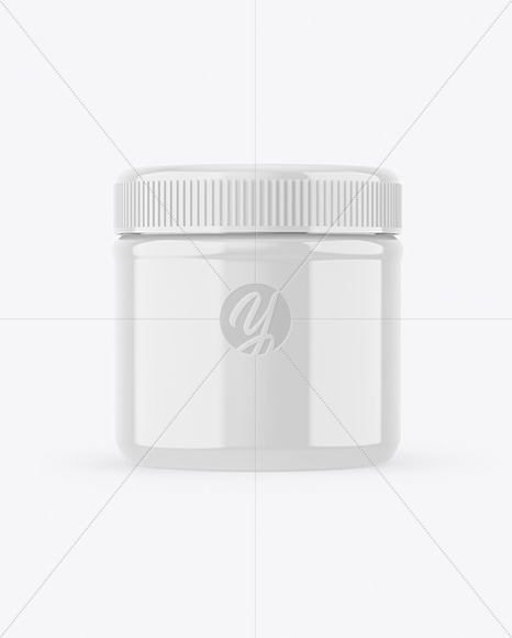 Glossy Jar Mockup