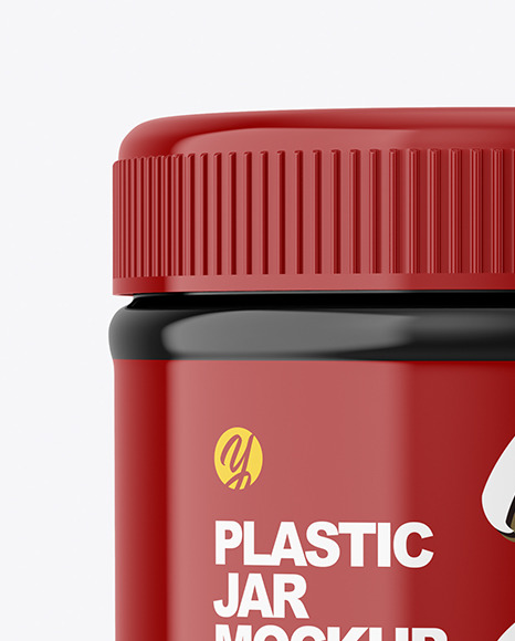 Glossy Jar Mockup