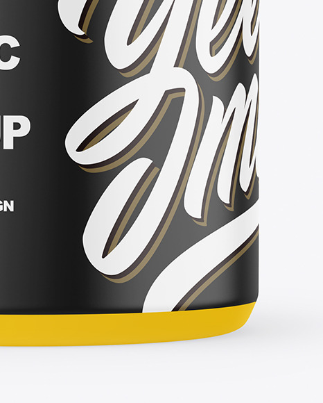 Matte Jar Mockup