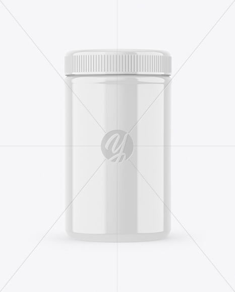 Glossy Jar Mockup