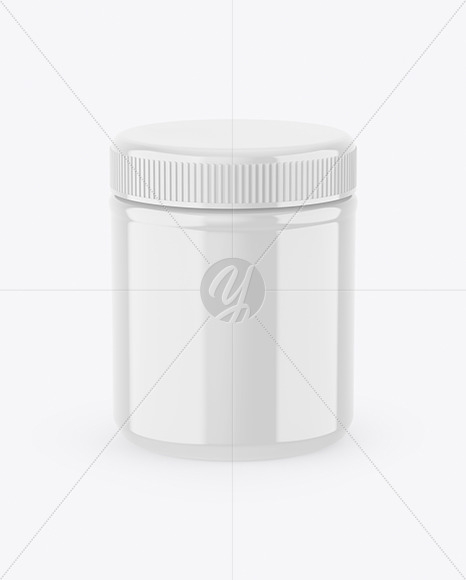 Glossy Jar Mockup