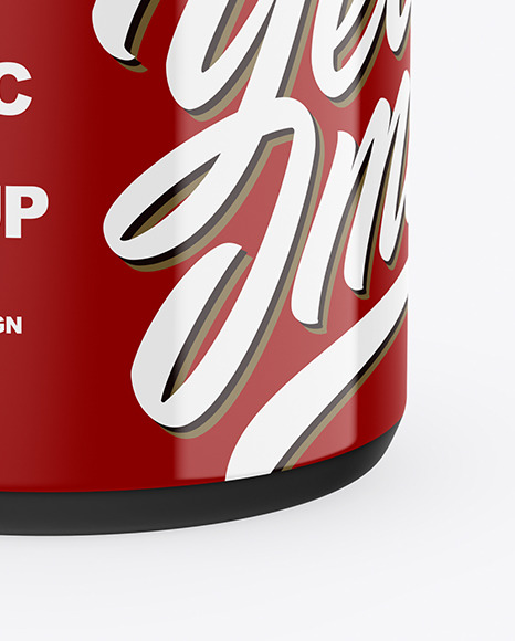 Glossy Jar Mockup