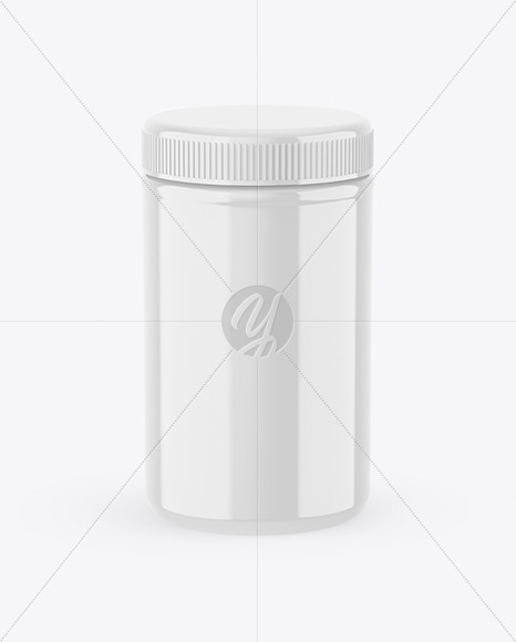 Glossy Jar Mockup