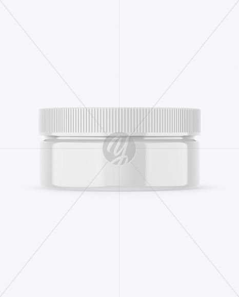 Glossy Jar Mockup