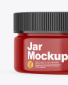 Glossy Jar Mockup